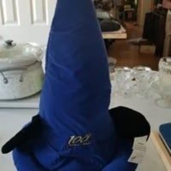 Disney Fantasia 100 years of magic hat gold stars Rare - Picture 4 of 12